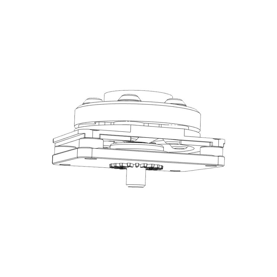 レックマウントプラス]アルミ製衝撃振動吸収ダンパー【R+Damper2