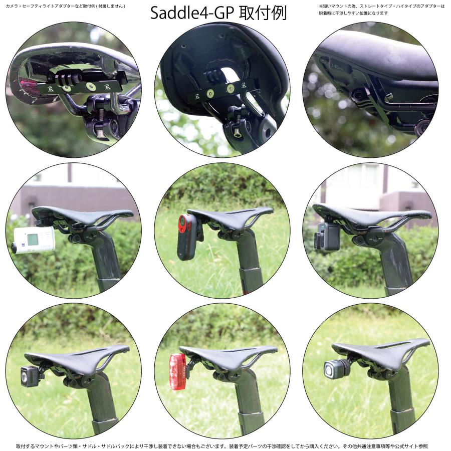 CROSSTAC レールマウント　実物 レックマウント]サドルレールマウントタイプ4forゴープロ【Saddle4-GP