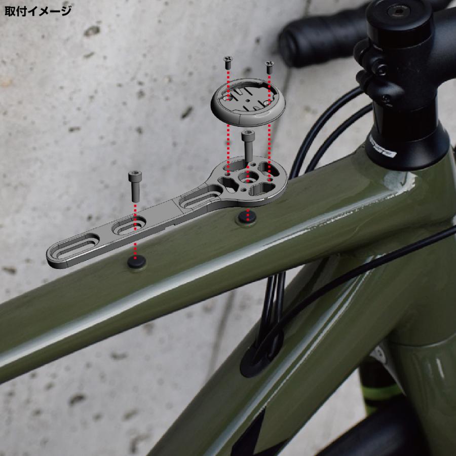 レックマウント]トップチューブマウントforガーミンサイクル