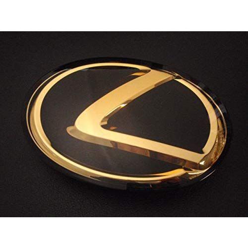 激安大特価 レクサス ｕｓｆ４０系 ｌｓ４６０ マウンテンファイブの レクサス 後期 ドレスアップ用品 ゴールドエンブレム フロント リア２点 ｌｓ４６０ プリクラッシュシステムなし車用 マウンテンファイブ 在庫処分価格