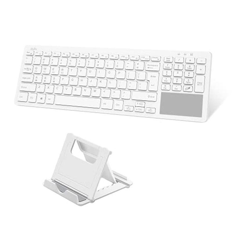 超特価激安 Ewin Bluetooth キーボード ワイヤレス タッチパッド テンキー付き Us配列 ワイヤレスキーボード 3台デバイス切り替え Wi 最適な材料 Turningheadskennel Com
