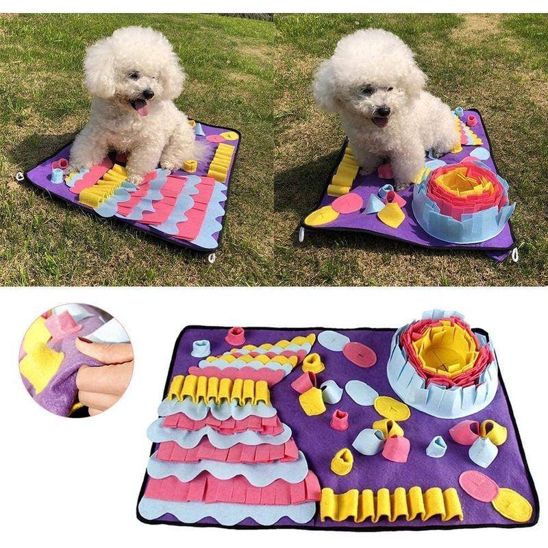 11円 87 以上節約 ペットおもちゃ 訓練毛布 犬 猫 ペット ノーズワーク マット 分離不安 食いちぎる対策 運動不足 ストレス解消 噛むおもちゃ 集中力向上