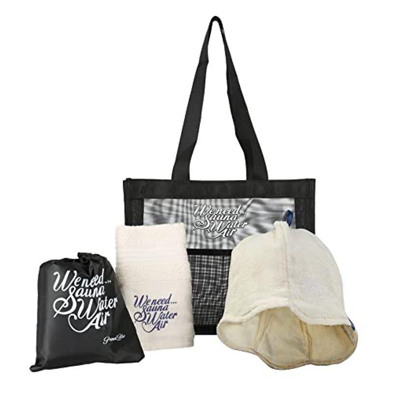 Primal Blue サウナセット バス 洗面所用品 サウナハット サウナマット サウナセット サウナマット フェイスタオル メッシュトートバッグ 入門セット サ活 ととのう サウナ マウンテンファイブ 在庫品即日発送