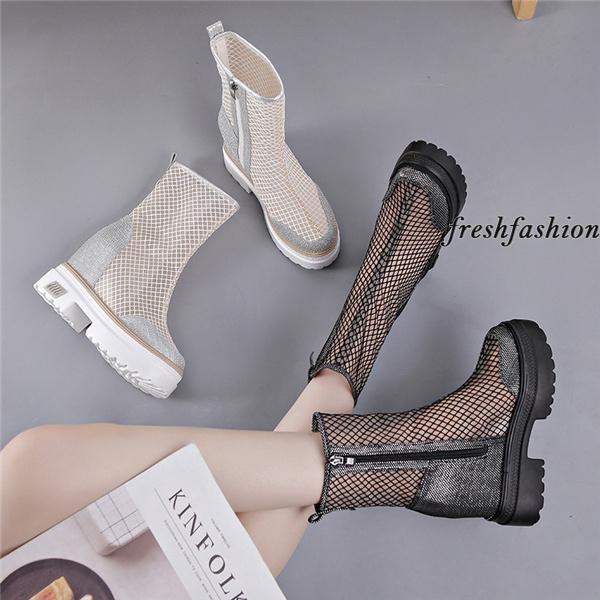 楽天 ブーツサンダル レディース春夏 靴 厚底 シューズ エンジニアブーツ ショートブーツ 韓国 通勤靴 通学靴 軽量 美脚 可愛い お洒落 楽天市場 Turningheadskennel Com