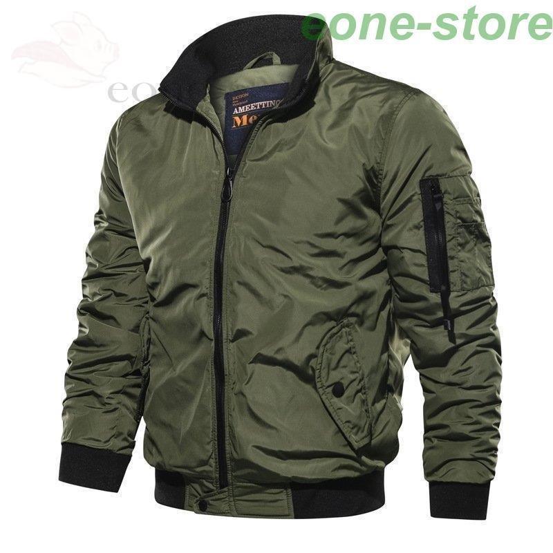 早期予約 新じゃが ジャケット メンズ ライダースジャケット フライトジャケット アウター スタンドカラー モノトーン ファスナー Ma 1 ゆったり 動きやすい アウ Hanagrocare Com