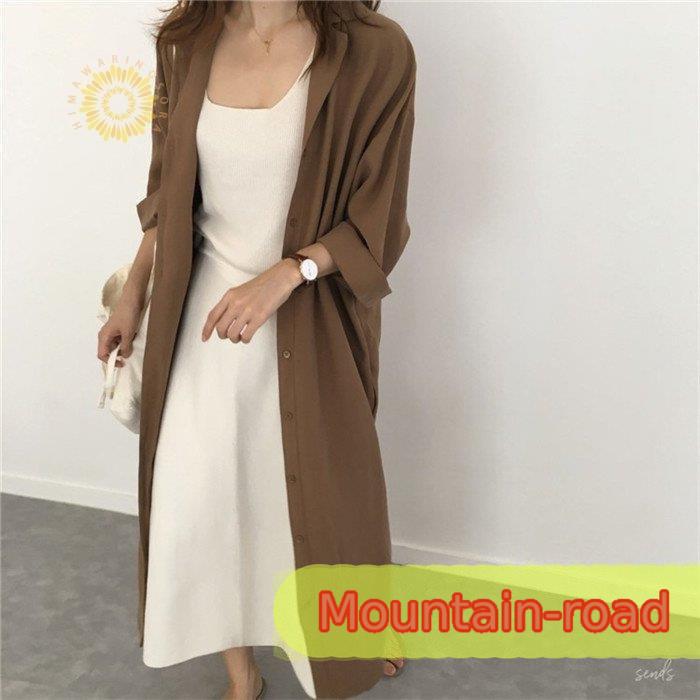 最愛 ロングワンピース マキシワンピース シャツワンピ ベルト付き ロングコート トレンチコート カジュアル カーディガン レディース ロング丈 春夏 ロングシャツ ワンピース サイズ M Www Dokan Uk