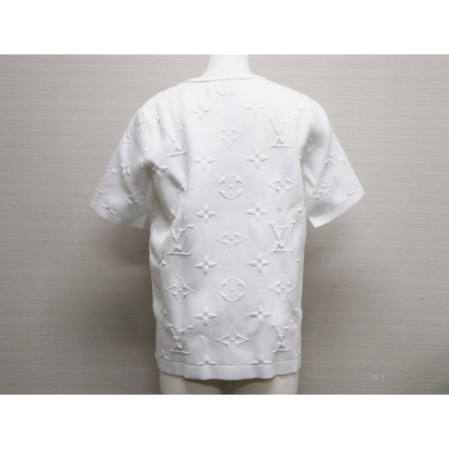 LOUIS VUITTON ルイヴィトン 3D モノグラム Tシャツ 白 RW221W LOUIS VUITTON ルイヴィトン 3D モノグラム Tシャツ 白 RW221W