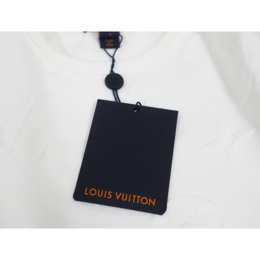 LOUIS VUITTON ルイヴィトン 3D モノグラム Tシャツ 白 RW221W LOUIS VUITTON ルイヴィトン 3D モノグラム Tシャツ 白 RW221W