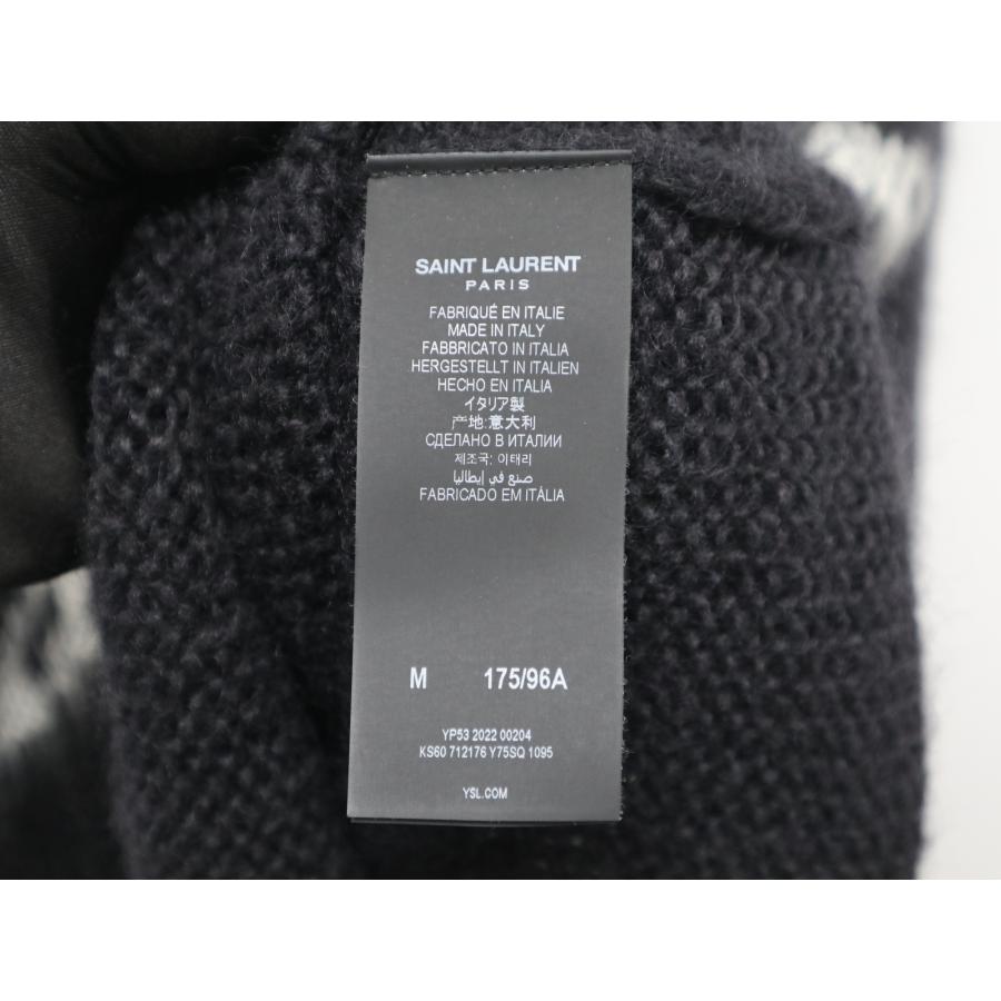 SAINT LAURENT サンローランパリ PARIS 22AW 長袖セーター SAINT LAURENT サンローランパリ PARIS 22AW 長袖セーター