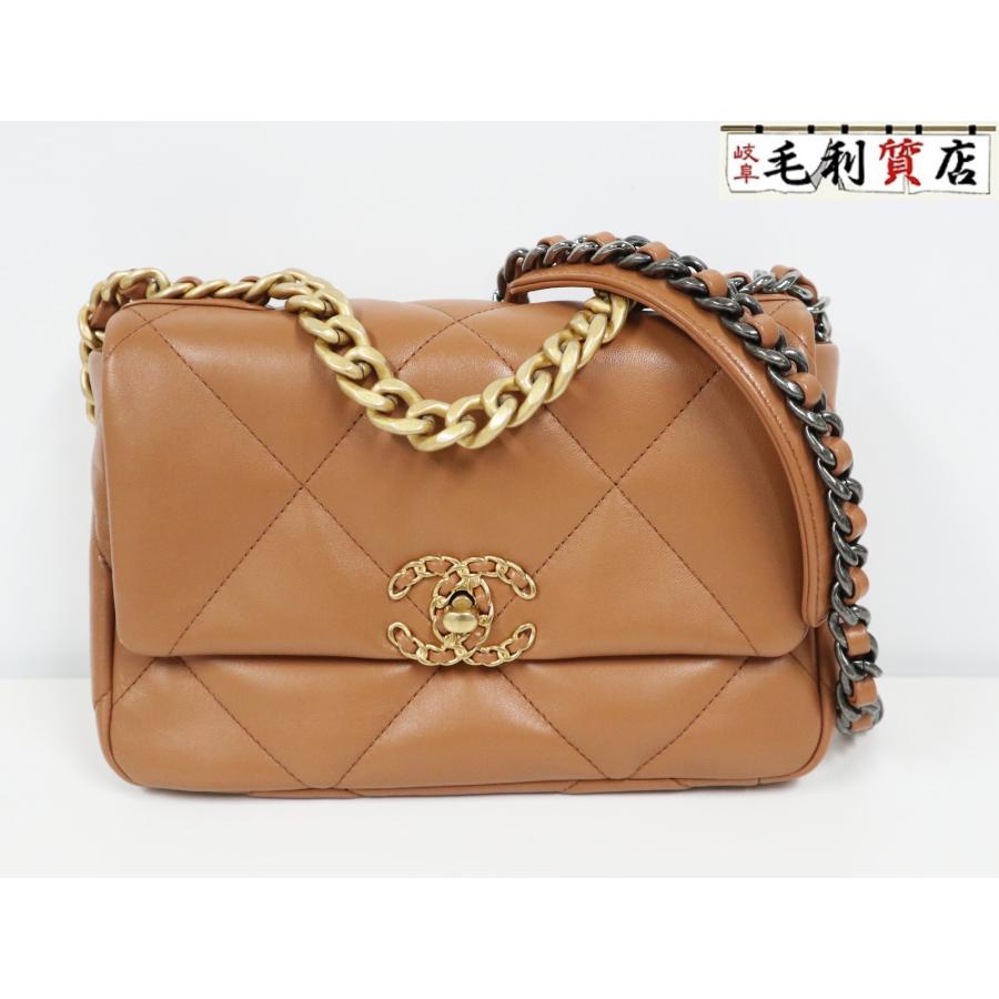 シャネル CHANEL シャネル19 マトラッセ チェーンショルダーバッグ  