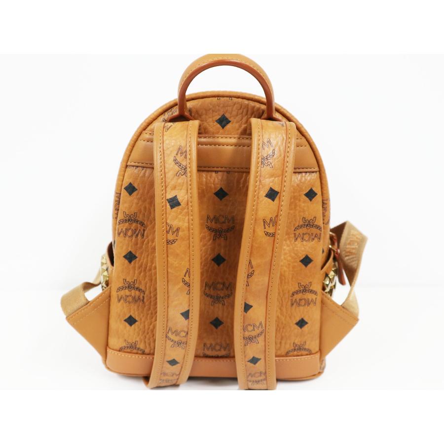 MCM エムシーエム ミニ Stark サイドスタッズ バックパック レザー 