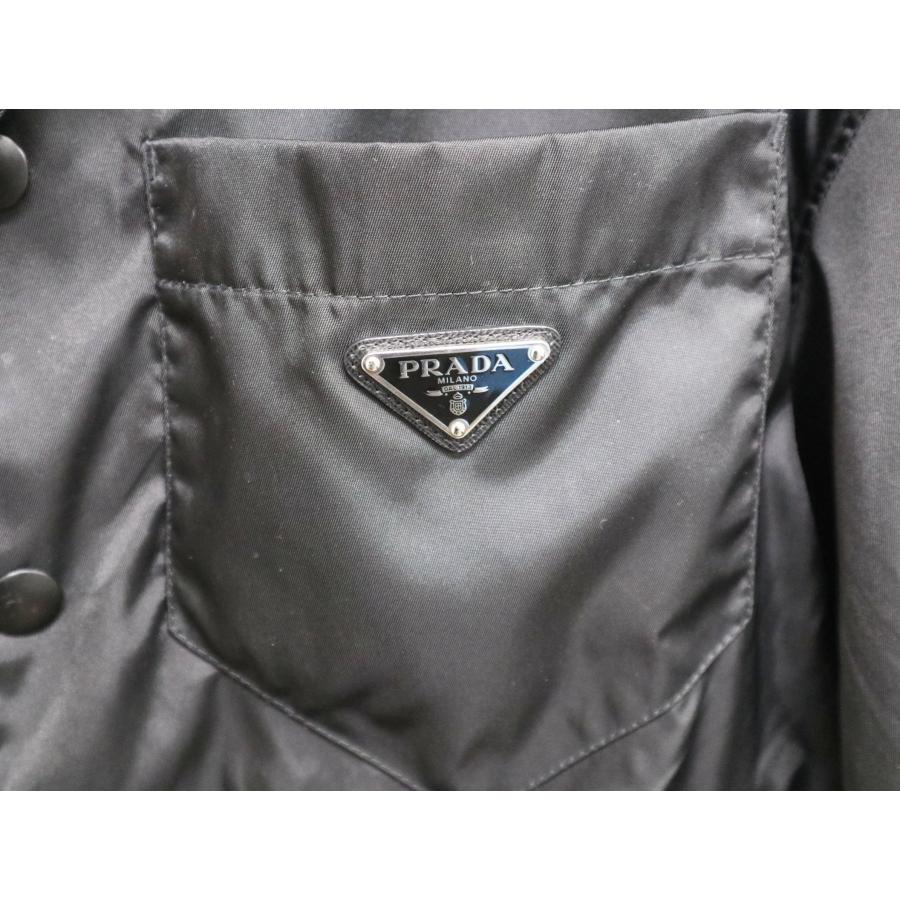 PRADA プラダ トライアングルロゴ ポリアミド ナイロン 半袖 PRADA プラダ トライアングルロゴ ポリアミド ナイロン 半袖