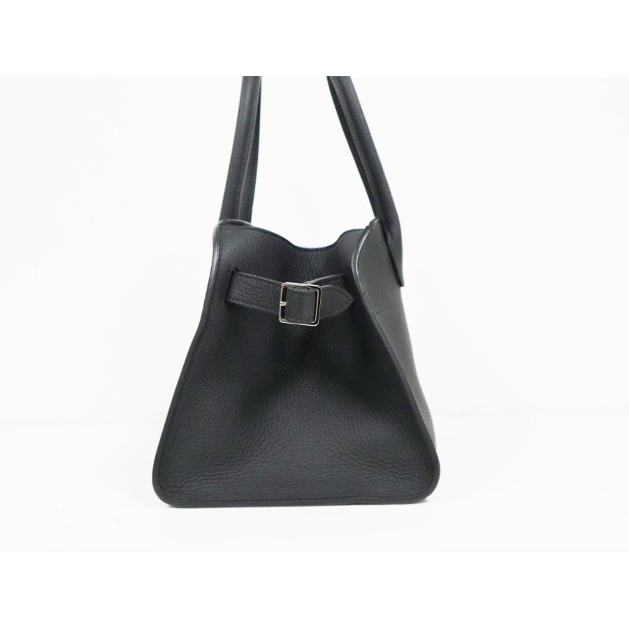 THE ROW ザロウ Soft Margaux 10 バッグ レザー W1190 L133 ブラック 