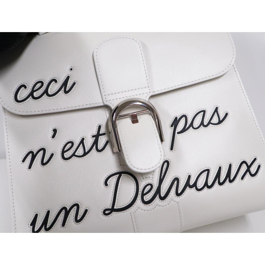 DELVAUX（デルヴォー） ルーモア L'Humour MM ボックスカーフ ホワイト