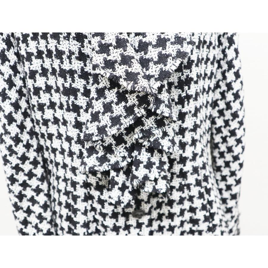 CHANEL シャネル 09P 千鳥格子 シルク ジャケット P34906V25167 CHANEL シャネル 09P 千鳥格子 シルク ジャケット P34906V25167