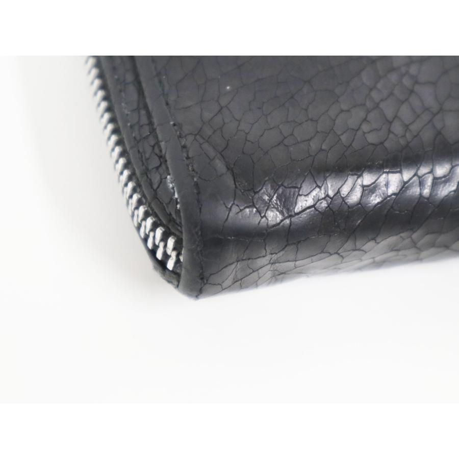 CHROME HEARTS（クロムハーツ） クラックレザー REC F ZIP ダガー
