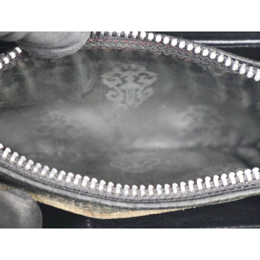 CHROME HEARTS（クロムハーツ） クラックレザー REC F ZIP ダガー