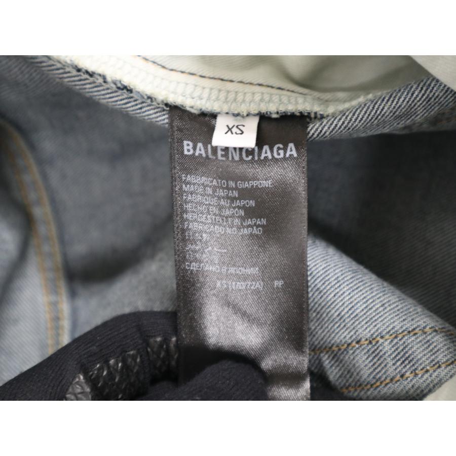BALENCIAGA バレンシアガ 23SS ダメージ加工 バギー パンツ BALENCIAGA バレンシアガ 23SS ダメージ加工 バギー パンツ