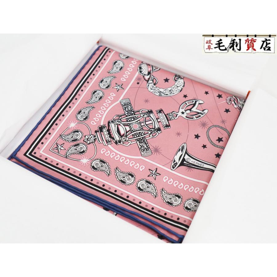 新品未使用　エルメス　HERMES シルクバンダナ 55《コーラス・ステラルム》 エルメスシルクバンダナ 55《コーラス・ステラルム》