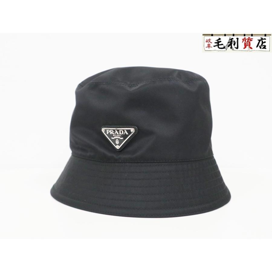 PRADA プラダ Re Nylon 三角ロゴ トライアングルプレート バケット 