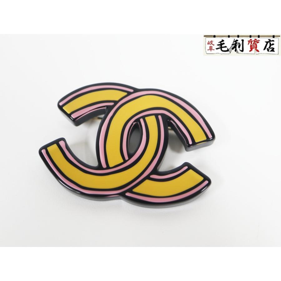 CHANEL シャネル D 23A ココマーク ブローチ メタル レジン CHANEL シャネル D 23A ココマーク ブローチ メタル レジン