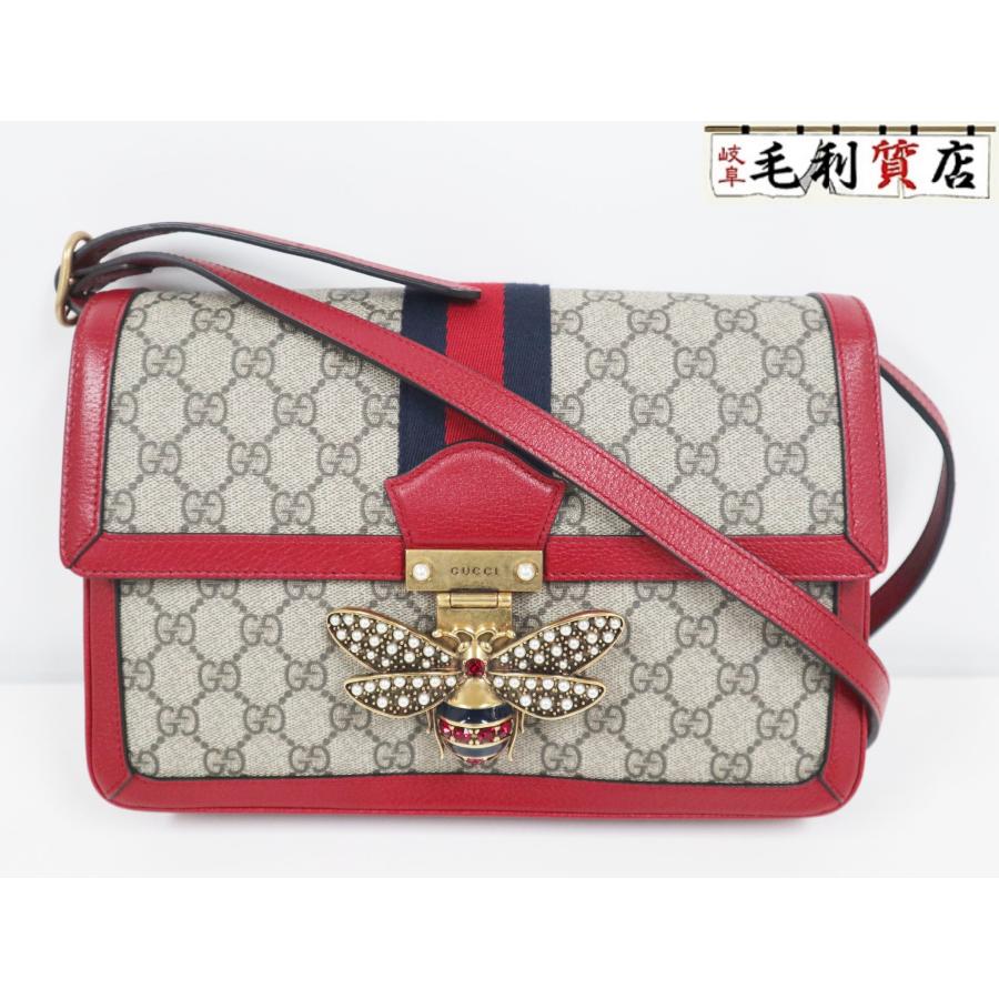 グッチ GUCCI ビー クイーン マーガレット ショルダー レディース 