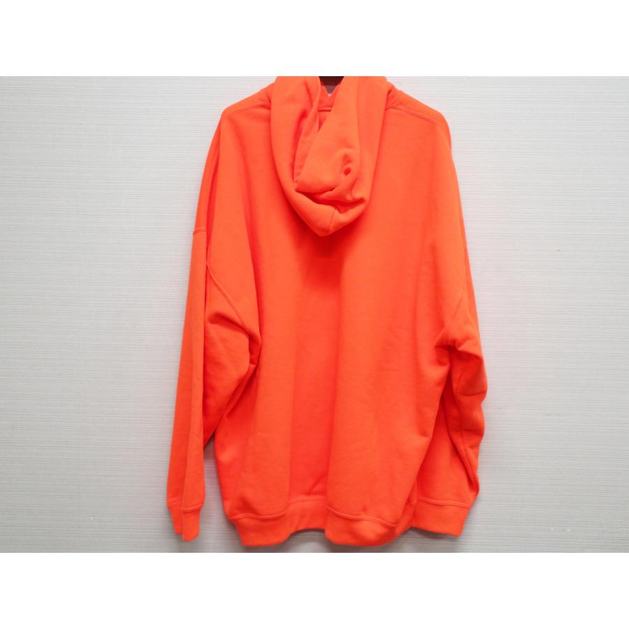 BALENCIAGA バレンシアガ MY NAME IS LOGO フーディ オレンジ 651799 