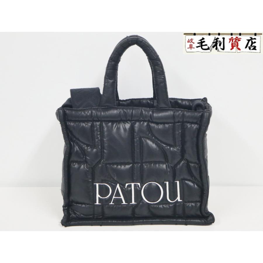 パトゥ PATOU スモール キルティング トート ブラック AC0250123999B 