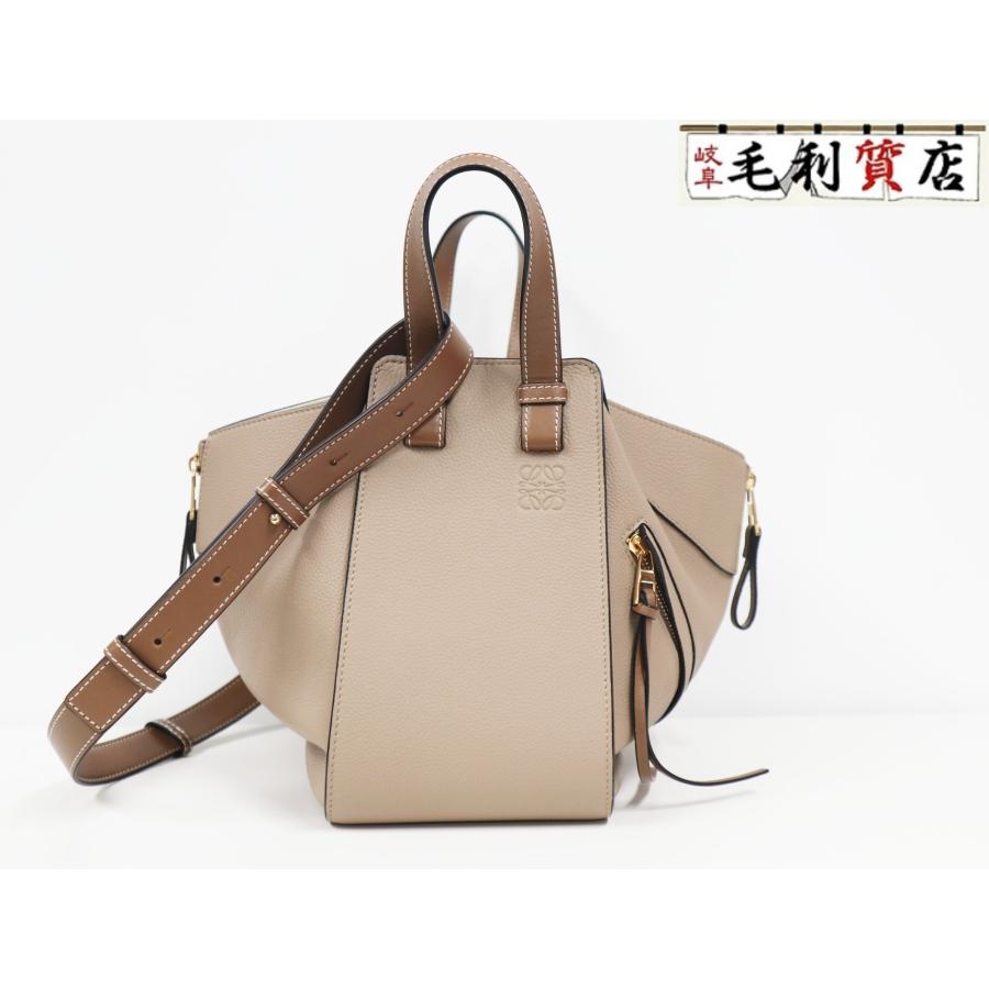 ロエベ LOEWE ハンモック ミディアム バッグ 38712KBT38 2566 ミンク 