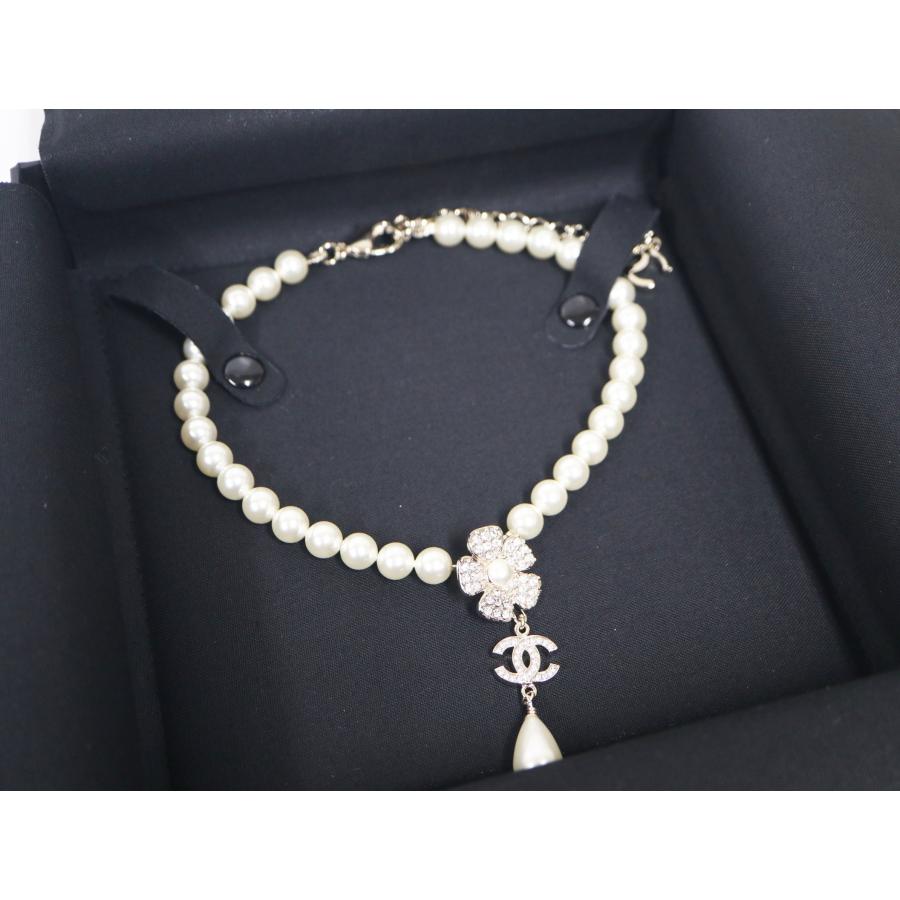 CHANEL チョーカー18K ネックレス 花モチーフ