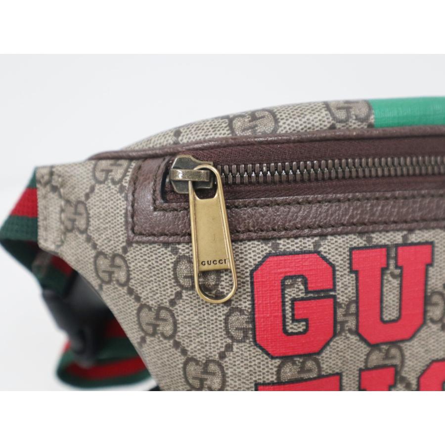 GUCCI グッチ タイガーGG ベルトバッグ 675181 GGスプリーム Tiger  