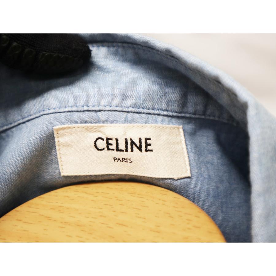 CELINE セリーヌ by Hedi Slimane エディ期 シャンブレー ウエスタン 