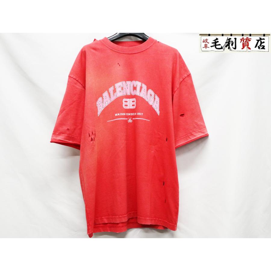 バレンシアガ MAISON Balenciaga 612966 TLVJ1 LOGO MEDIUM FIT サイズ