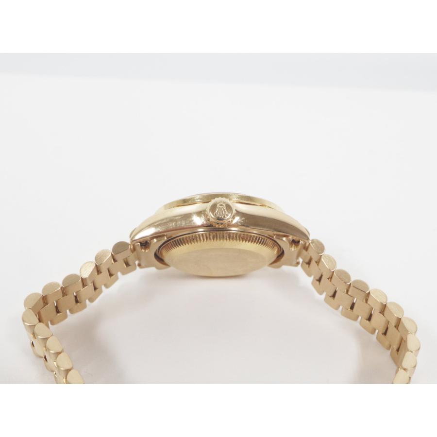 ロレックス ROLEX デイトジャスト 69158G イエローゴールド E番 金無垢 自動巻き レディース  時計 ロレックス デイトジャスト 69158G シャンパン/ダイヤモンド