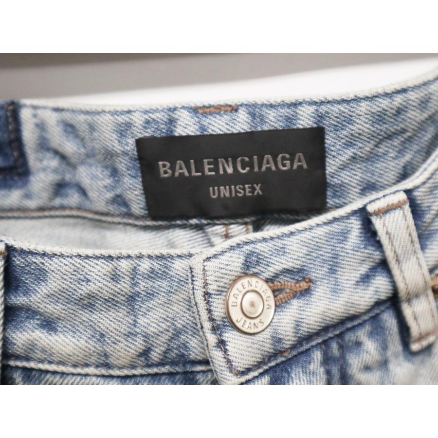 BALENCIAGA バレンシアガ 23AW ダメージ加工 Baggy パンツ BALENCIAGA バレンシアガ 23AW ダメージ加工 Baggy パンツ