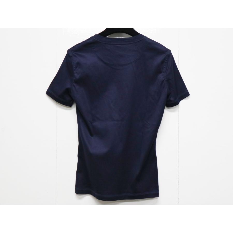 美品☆HERMES エルメス 2H4616DH JUNGLE LOVE ジャングルラブ コットン100％ 半袖Ｔシャツ ネイビー 36 フランス製 レディース HERMES（エルメス） 2H4616DH レディース ジャングルラブ コットン100