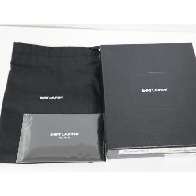SAINT LAURENT サンローラン YSLライン アコーディオン カードホルダー