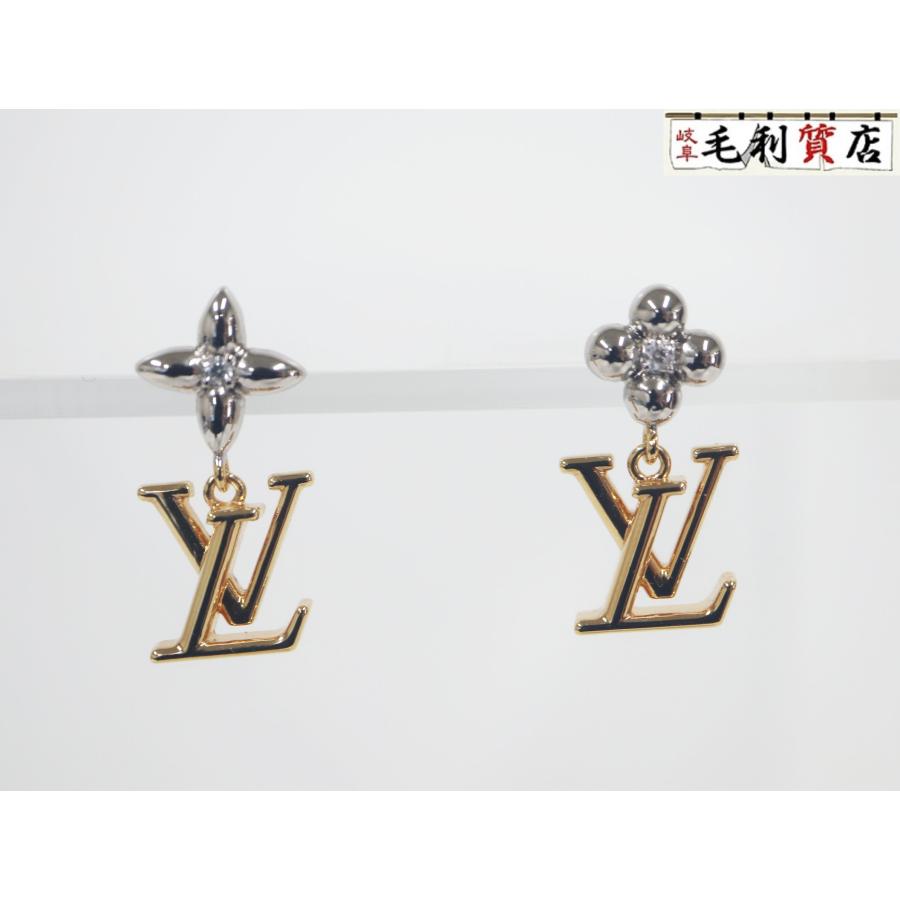 LOUIS VUITTON（ルイ・ヴィトン） モノグラム・フラワー ピアス 