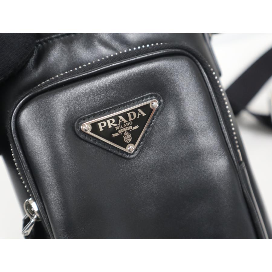 PRADA プラダ レザー スマートフォンケース 2ZH155 2CND F0002 