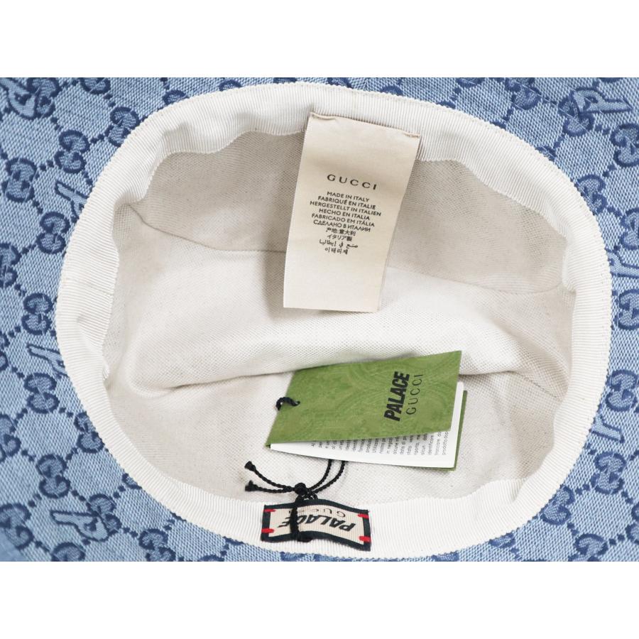 GUCCI グッチ PALACE パレス GGキャンバス シェリーライン バケット 