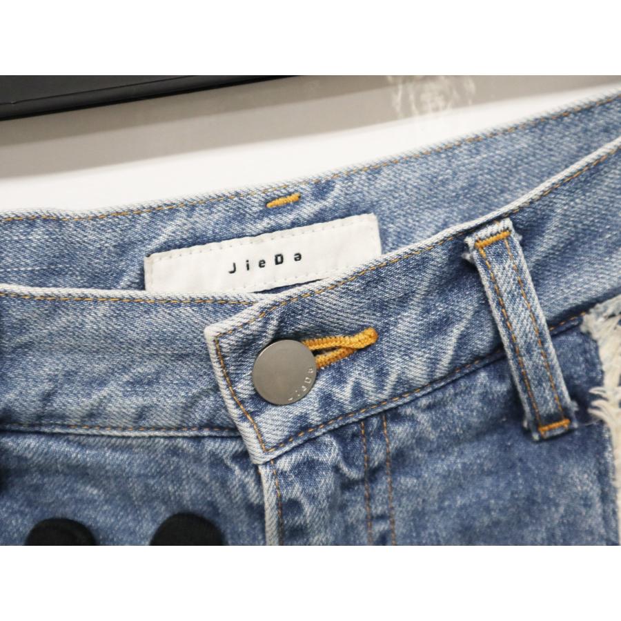 JieDa（ジエダ） SWITCHING OVER DENIM PANTS スイッチング オーバー 