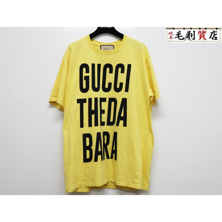 GUCCI グッチ 548334 XJEI6 THEDA BARA プリント Tシャツ コットン 