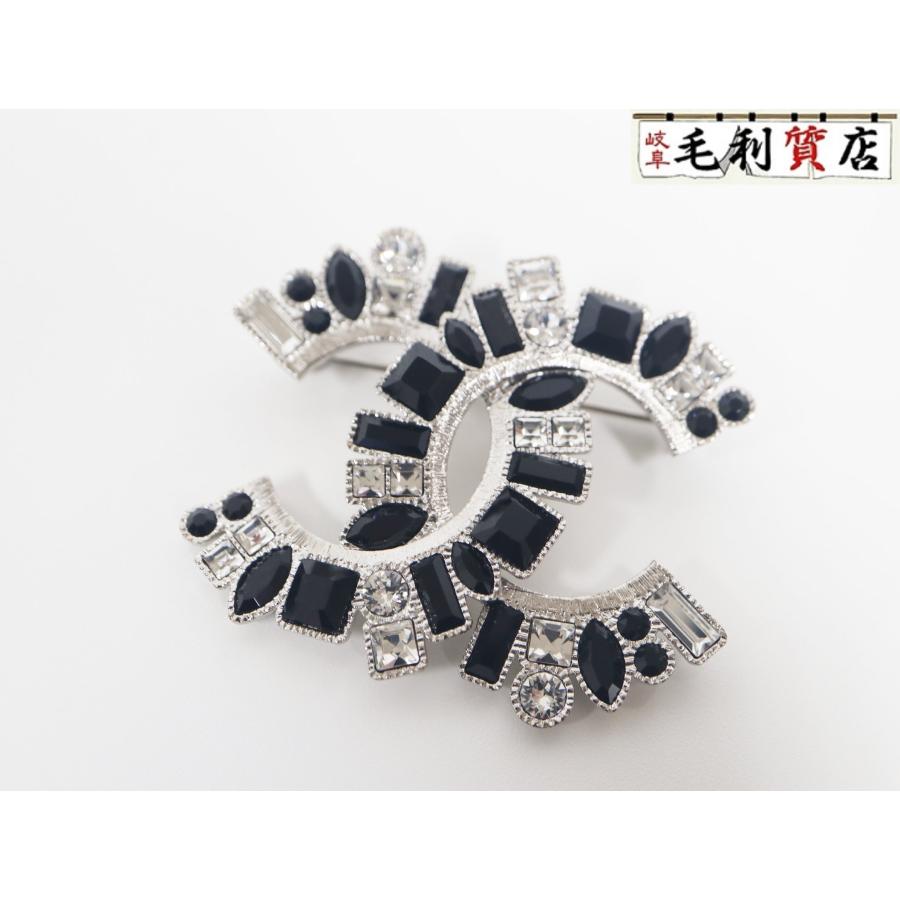 CHANEL（シャネル） ブローチ ココマーク ラインストーン メタル 