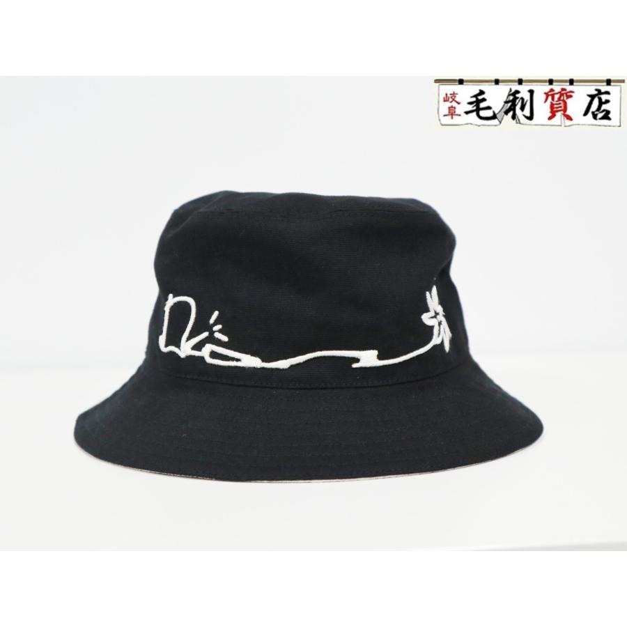 ディオール Dior ハット ディオール × トラヴィススコット カクタスジャック バケットハット 033C906U4511 ブラック Dior HOMME DIOR ディオール 22AW Travis Scott トラヴィススコット