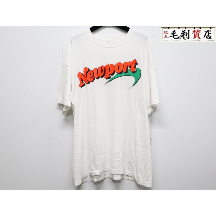 VINTAGE ヴィンテージ 90s NEW PORT LOGO ニューポート スクリーン  