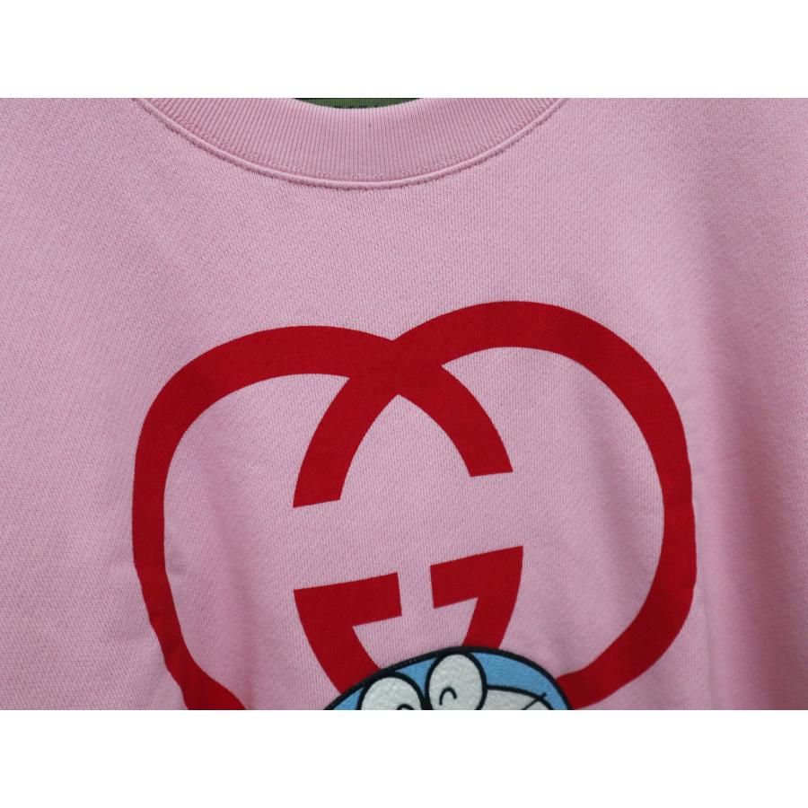 GUCCI グッチ 21SS 617964 XJDIC サイズXS ロゴ ドラえもん クルー  