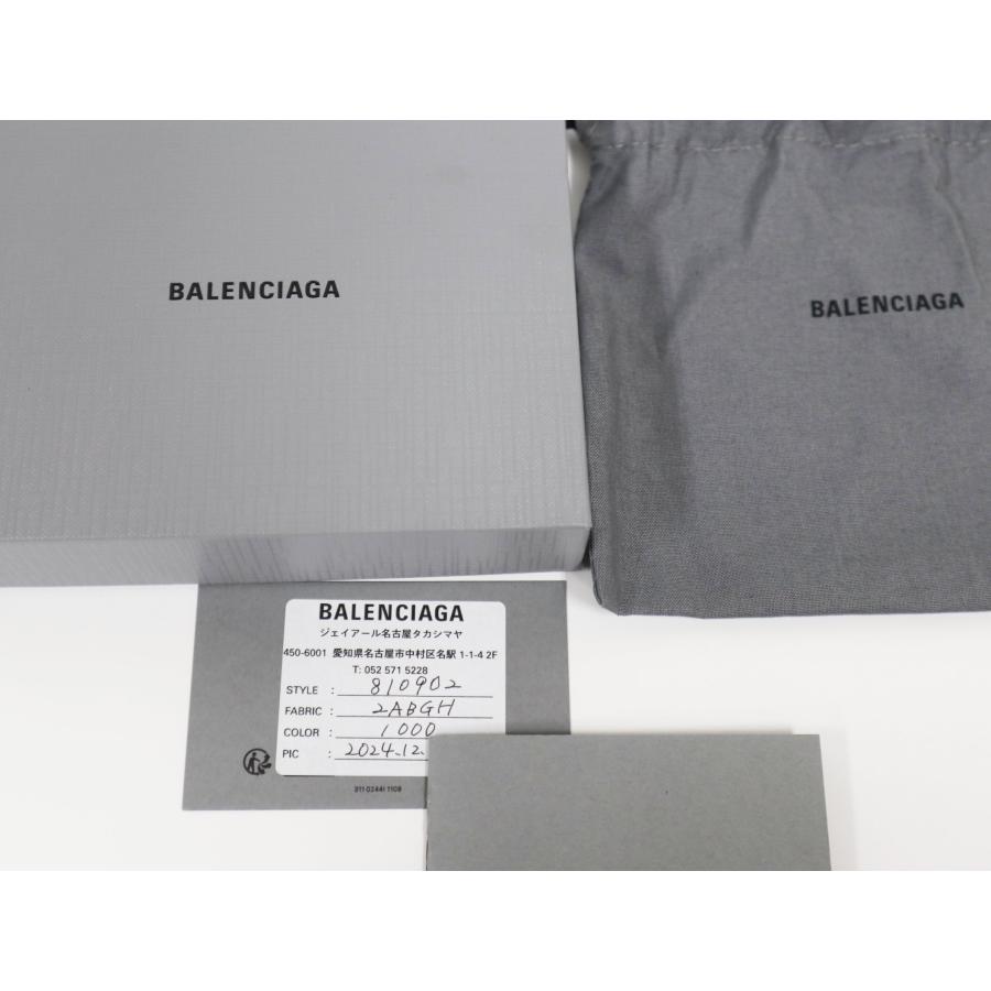 バレンシアガ BALENCIAGA CASH カードホルダー ケース 810902 2ABGH ブラック 未使用 フラグメントケース BALENCIAGA（バレンシアガ） BALENCIAGA CASH カードホルダー コイン