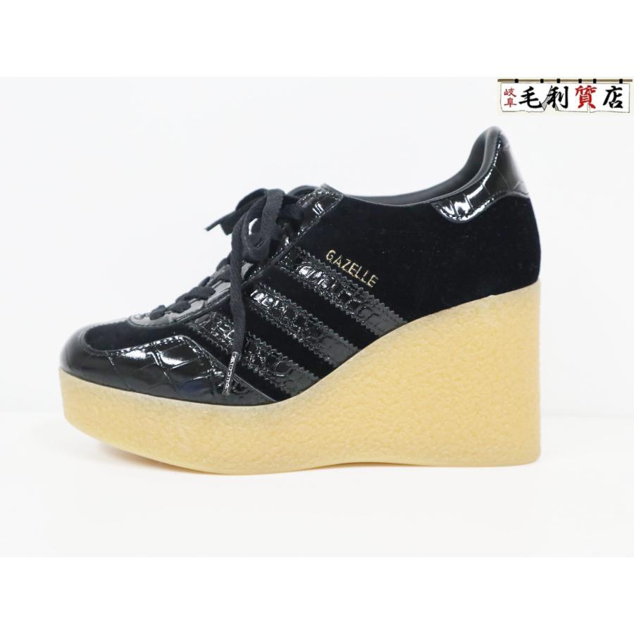 グッチ アディダス GUCCI adidas コラボ ガゼル ウェッジ スニーカー 