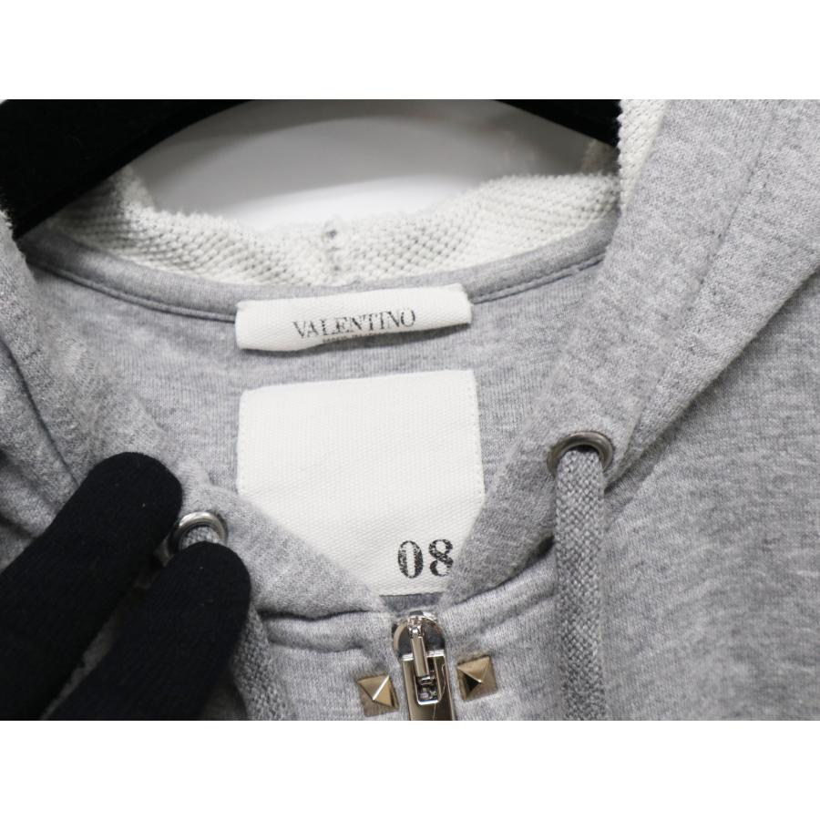 VALENTINO ヴァレンティノ ジップアップ ロックスタッズ フーディー 