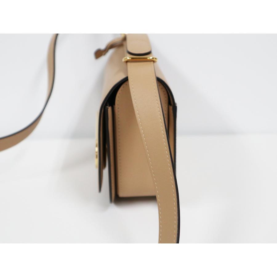 デルヴォー DELVAUX ショルダーバッグ Lingot ランゴー Olen Calf オーレン カーフ ラテ AA0574BJF021WDG 美品 バッグ DELVAUX（デルヴォー） ショルダーバッグ Lingot ランゴー Olen Calf